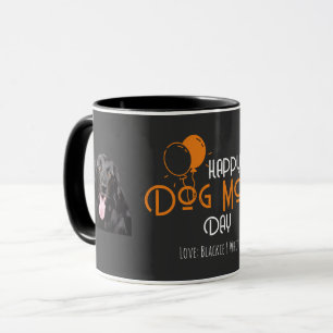 Mug Joyeuse journée de maman de chien avec des ballons