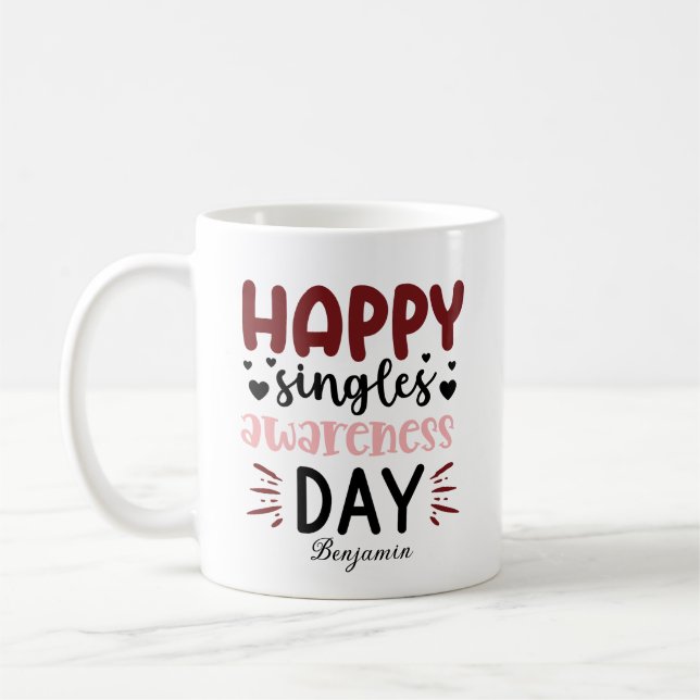 Mug Joyeuse Journée de sensibilisation à la Saint Vale (Gauche)