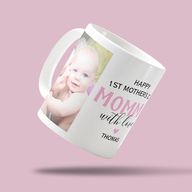 Mug Joyeuse photo de la fête des mères (Créateur téléchargé)