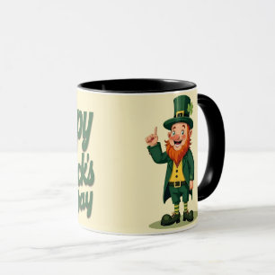Mug Joyeuse Saint-Patrick Mignon Leprechaun