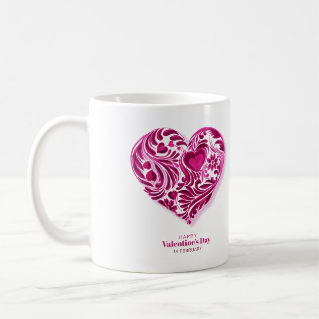 Mug Joyeuse Saint-Valentin  (Gauche)