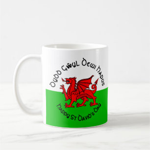 Mug Joyeuse St Davids Day en style celtique