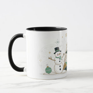 Mug Joyeuse Typographie de Célébration de Nouvel An
