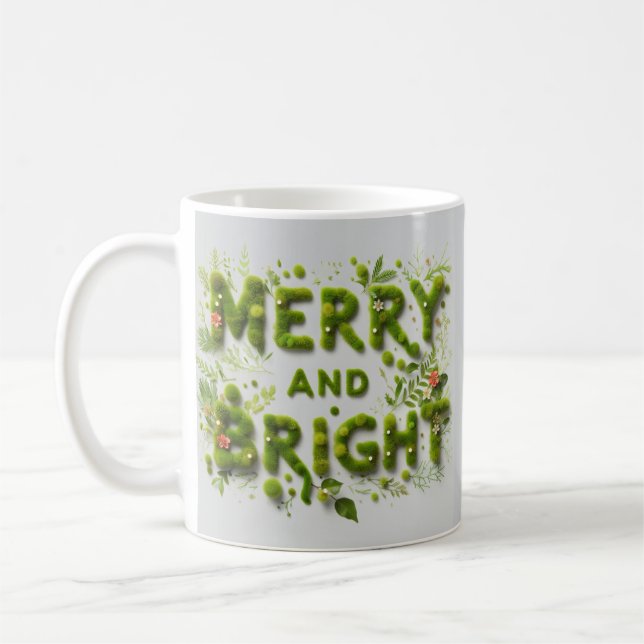 Mug Joyeuses et brillantes boules (Gauche)