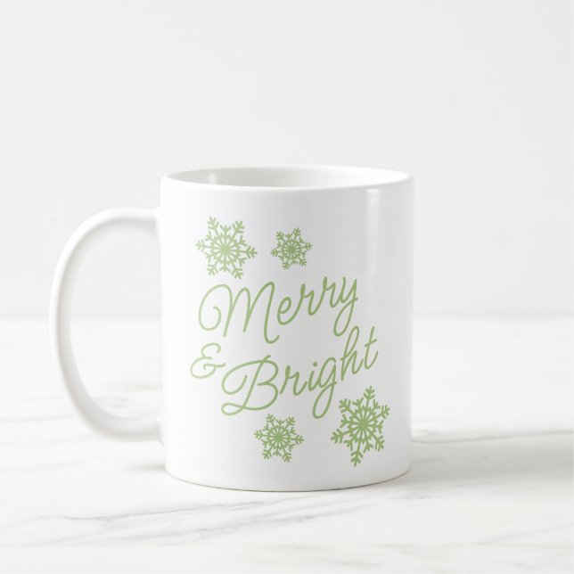Mug Joyeuses Fêtes Festifs Et Élégants (Gauche)