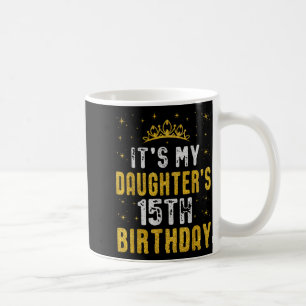 Mug Joyeux 15e Anniversaire à Ma Fille 2010 15 Ans