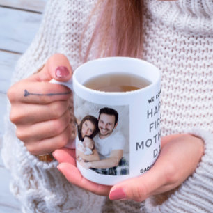 Mug Joyeux 1ère Fête des Mères Nouveau bébé 2 Photo Co