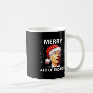 Mug Joyeux 4 ème de Pâques Fun Joe Biden Noël laid