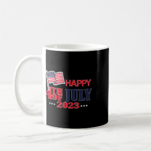 Mug Joyeux 4 juillet Amérique Joyeuse fête de l'Indépe