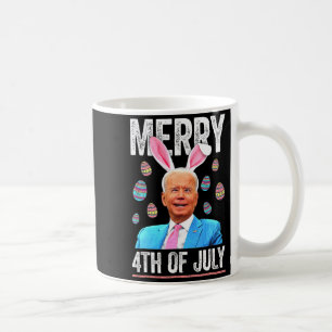 Mug Joyeux 4 juillet Confus Drôle Biden Pâques