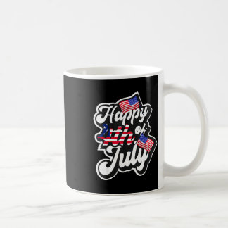 Mug Joyeux 4 juillet _ drapeau américain _ indépendanc