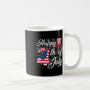 Mug Joyeux 4 juillet nous drapeau américain 4 juillet 