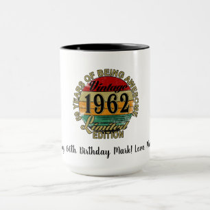 Mug Joyeux 60e Anniversaire
