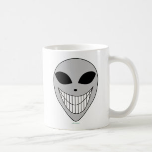 Mug Joyeux Alien sourire dents science-fiction cosmiqu