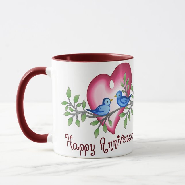 Mug Joyeux anniversaire (Gauche)