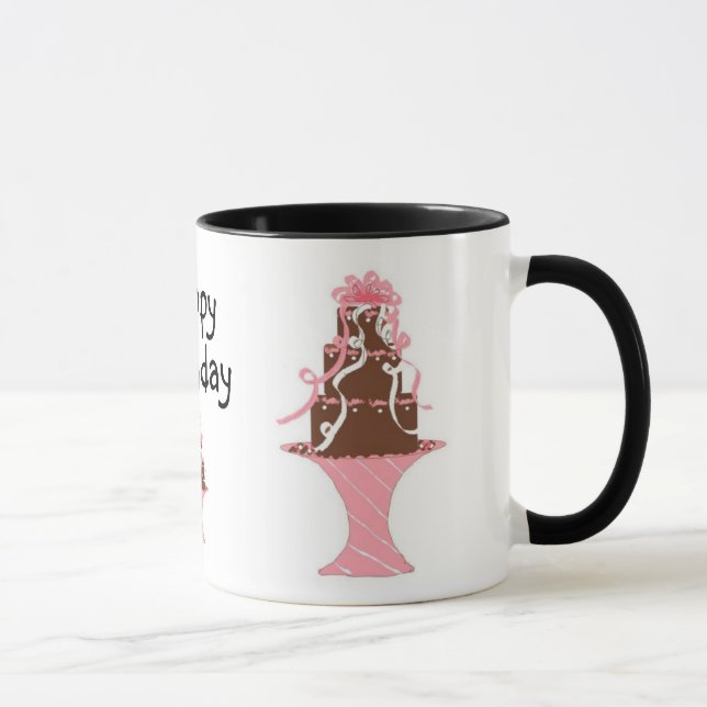 Mug Joyeux anniversaire (Droite)
