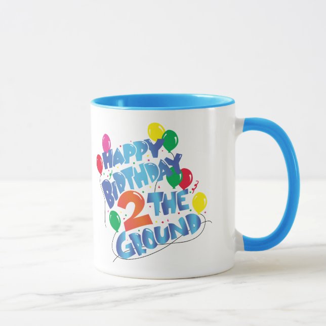 Mug Joyeux anniversaire (Droite)