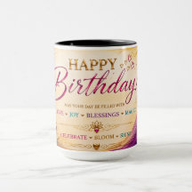 Joyeux Anniversaire™ Amour Joie Bénédictions Magie