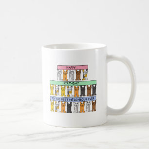 Mug Joyeux anniversaire au meilleur voisin jamais