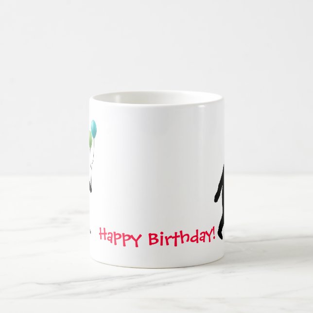Mug Joyeux anniversaire de Bigfoot ! (Centre)