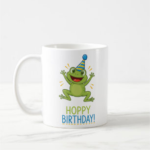 Mug Joyeux Anniversaire Drôle Grenouille Enfants