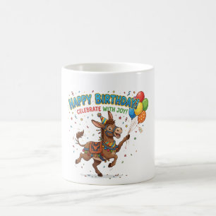 Mug Joyeux Anniversaire Fête de l'Âne
