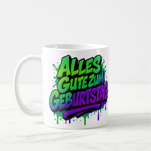 Mug Joyeux anniversaire, Graffiti 1