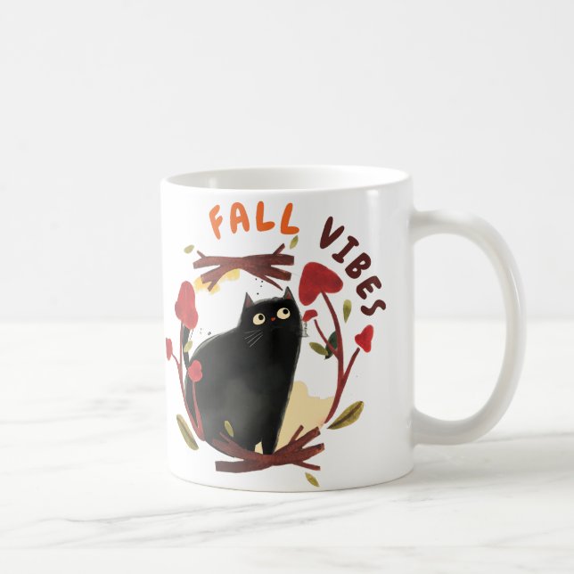 Mug Joyeux Automne à Tous - Vibrations d'Automne - Amo (Droite)