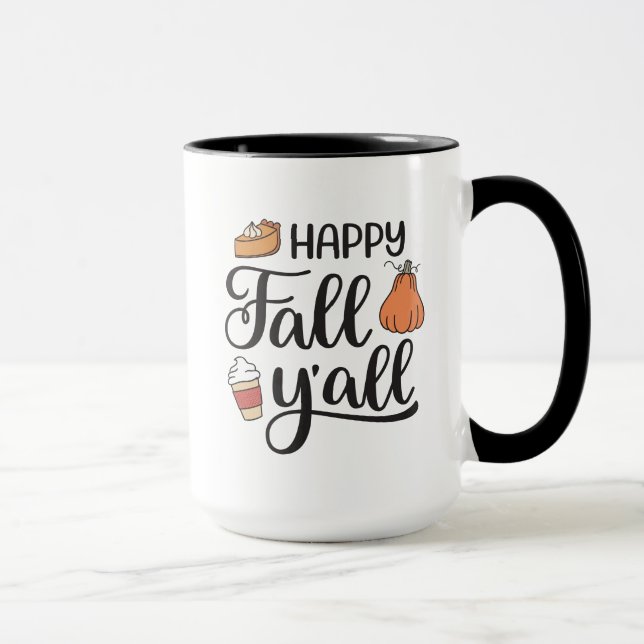 Mug Joyeux automne Y'all (Droite)
