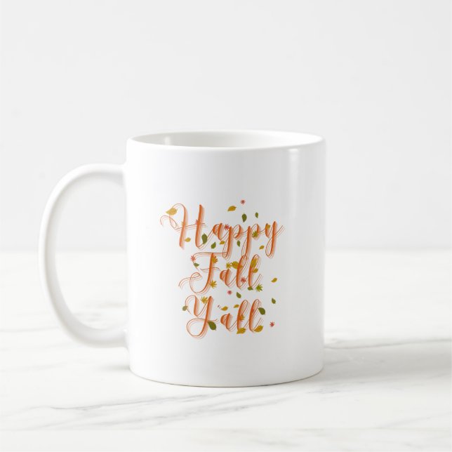 Mug Joyeux automne Y'all (Gauche)