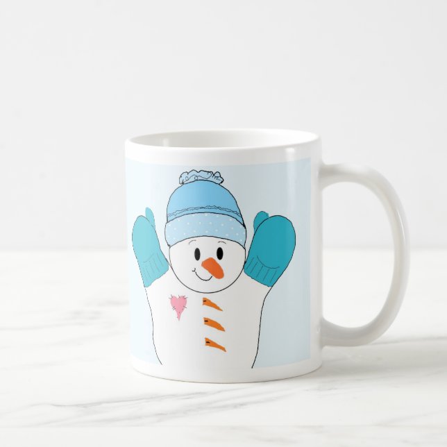 Mug Joyeux bonhomme de neige (Droite)