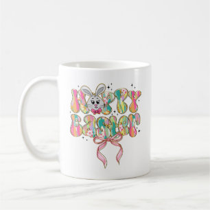 Mug Joyeux Bunny de Pâques Coquette Bow