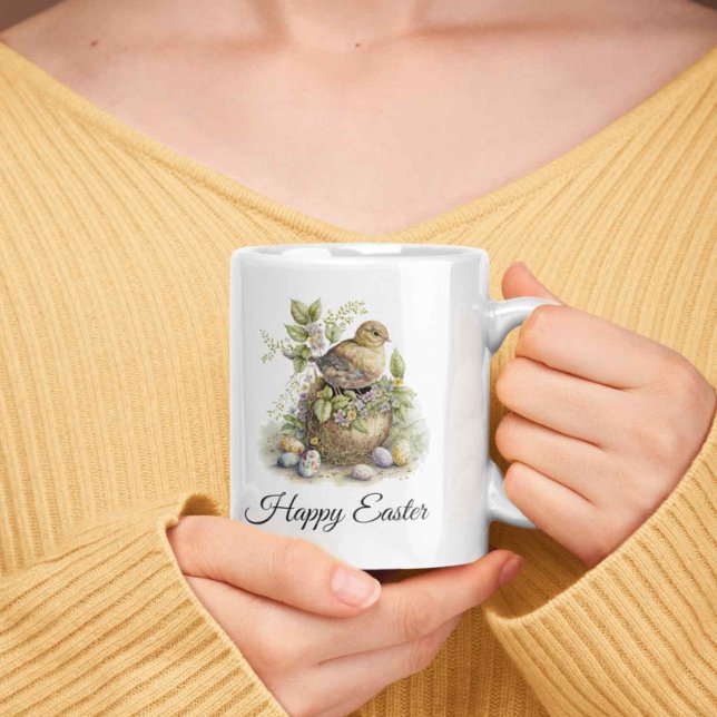 Mug Joyeux cadeau de Pâques pour son mignon oeuf lapin (Créateur téléchargé)