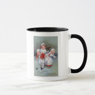 Mug Joyeux ChristmasLittle badine le patinage de glace