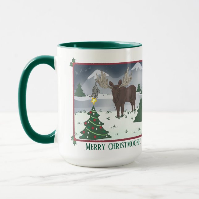 Mug Joyeux Christmoose! (Gauche)