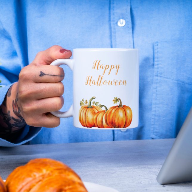 Mug Joyeux Citrouilles d'Halloween (Créateur téléchargé)