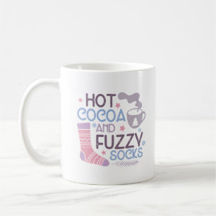 Mug Joyeux Coca Chaud D'Hiver Et Chaussettes Fuzzy