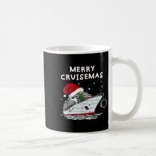 Mug Joyeux Cruisemas Chapeau de Père Noël de bateau de