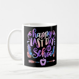Mug Joyeux Dernier Jour De L'École Été Vacances Enseig