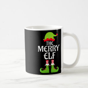 Mug Joyeux Elf Correspondance Famille Groupe Noël Fête
