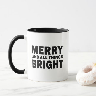 Mug Joyeux et toutes choses lumineuses | Vacances