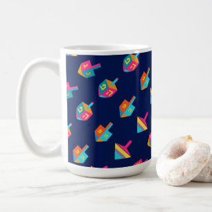 Mug Joyeux Festival de Hanukkah toupie Decoration de v