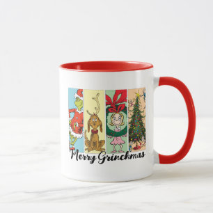 Mug Joyeux Grinchmas Collage de Fêtes
