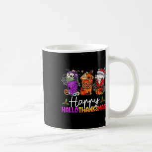 Mug Joyeux Hallothanksmas Halloween Café au Lait Merci