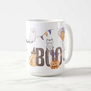 Mug Joyeux Halloween   CUTE CUTE KITTENS & BOO