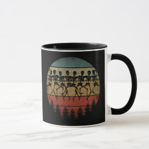 MUG JOYEUX HALLOWEEN DANSE DE SQUELETTE