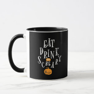 Mug Joyeux Halloween Manger Boire Et Être Effrayant Te