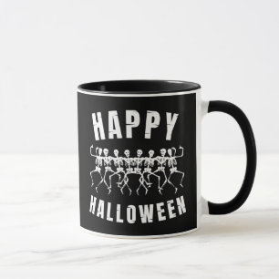 MUG JOYEUX HALLOWEEN SQUELETTES DANSEURS