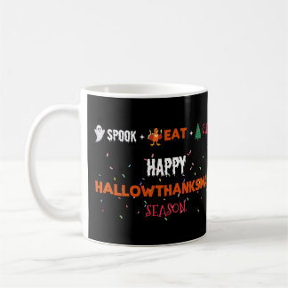 Mug Joyeux Hallowthanksmas Spook Eat Cadeau