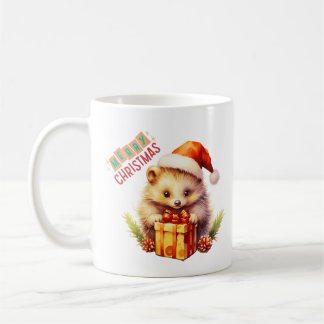 Mug Joyeux Hérisson de Noël